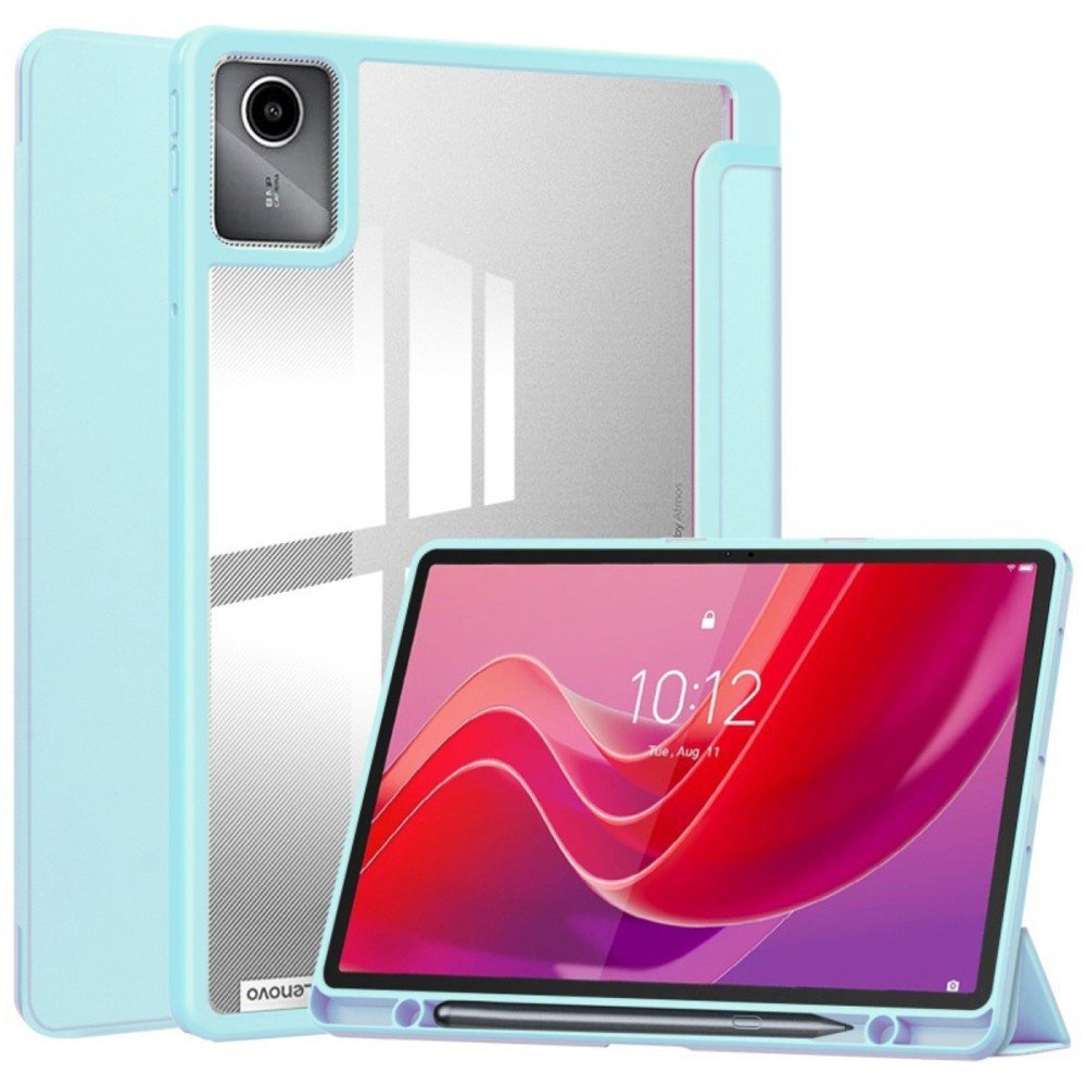 Etui z klapką Supero do Lenovo Tab M11 / K11E TB-330FU/TB-330XU/TB-330FC, niebieskie
