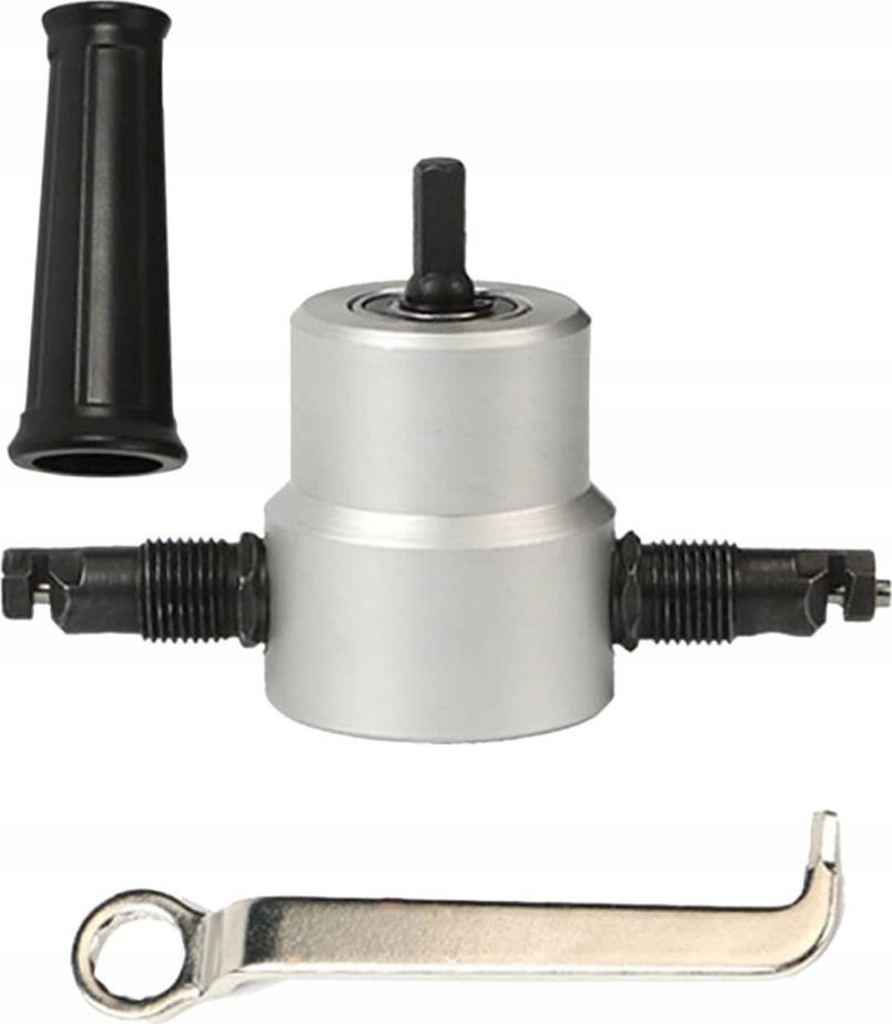 Korbi PRZYSTAWKA DO CIĘCIA BLACHY NOŻYCE NA WIERTARKĘ