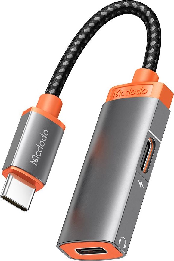 Adapter USB Mcdodo CA-0520 USB - USB-B x2 Szary (CA-0520)