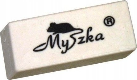 BTS Gumka do mazania myszka biała