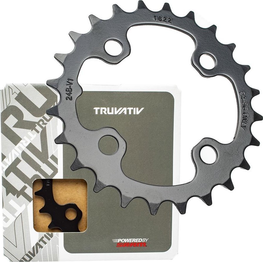 Tarcza mechanizmu korbowego Truvativ 24T, 64 BCD, stal, czarna