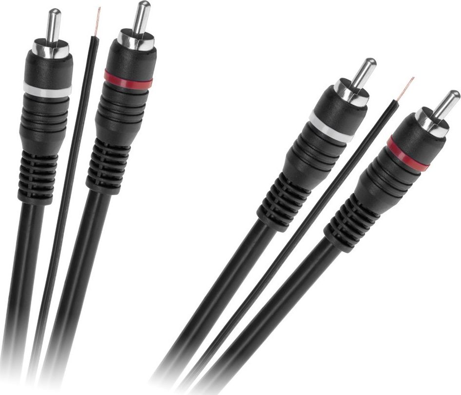 Kabel RCA (Cinch) x2 - RCA (Cinch) x2 5m czarny (KPO2687-5)