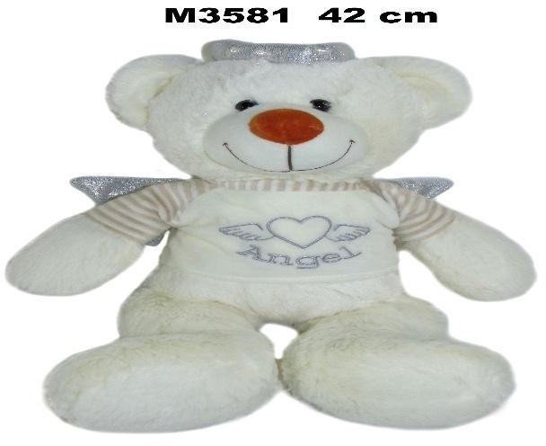Sun-Day Maskotka Miś anioł 38cm 158543