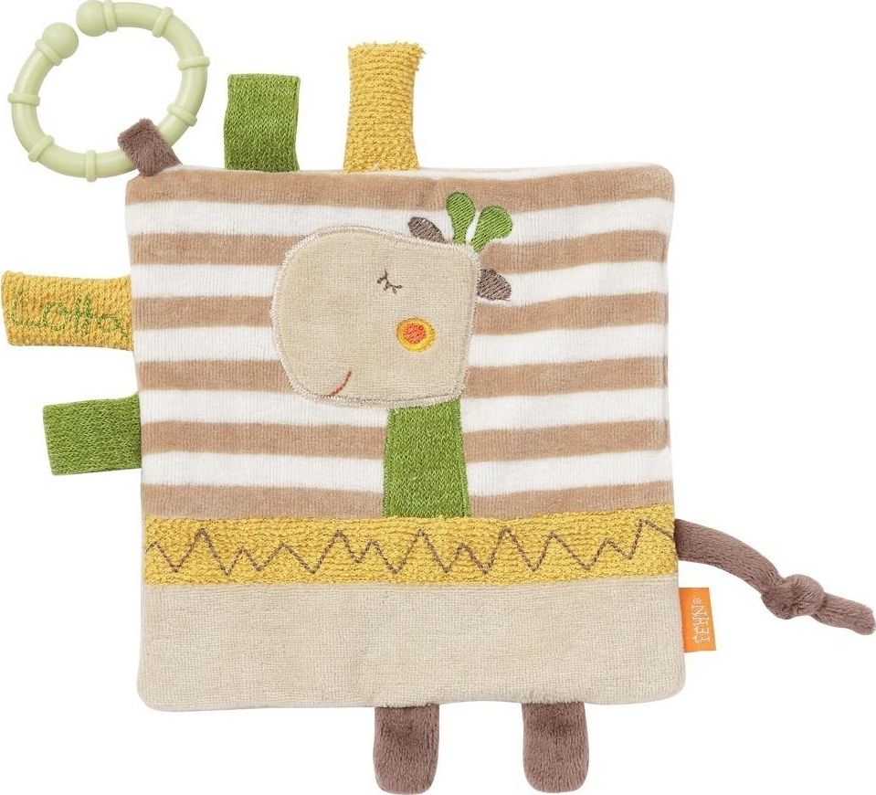 Fehn Szmatka sensoryczna, szeleścik Żyrafa Lotta 20 cm