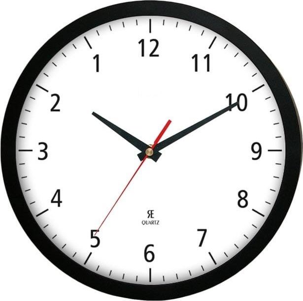 Atrix Zegar ścienny Atrix ACE2013AZ BK AntyZegar Zegar Wsteczny 30 cm uniwersalny
