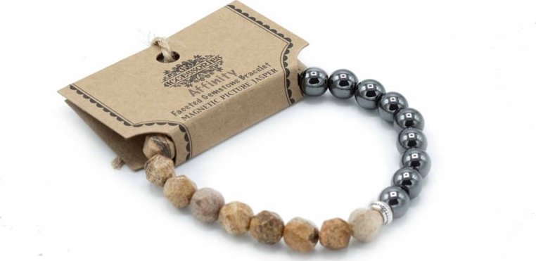 Lovrin Bransoletka z fasetowanych kamieni - Bliskość