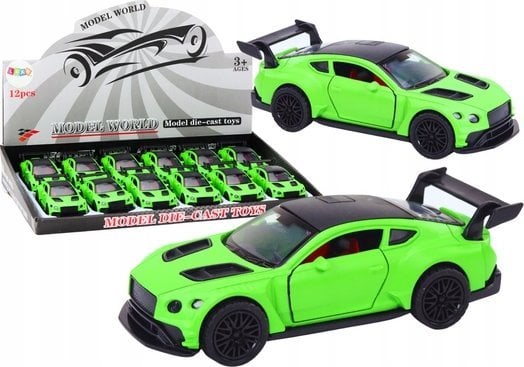 LeanToys Autko Samochód Sportowy 1:32 Napęd Frykcyjny Matowy Zielony