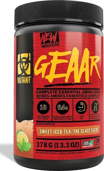 PVL Mutant - GEAAR, Sweet Iced Tea, Proszek, 378g
