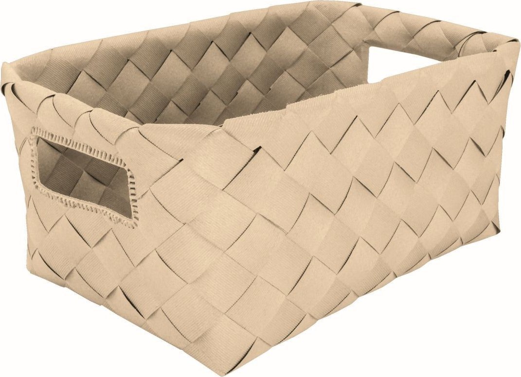 Kleine Wolke Aspera Koszyk/Pojemnik łazienkowy beżowy M tworzywo sztuczne