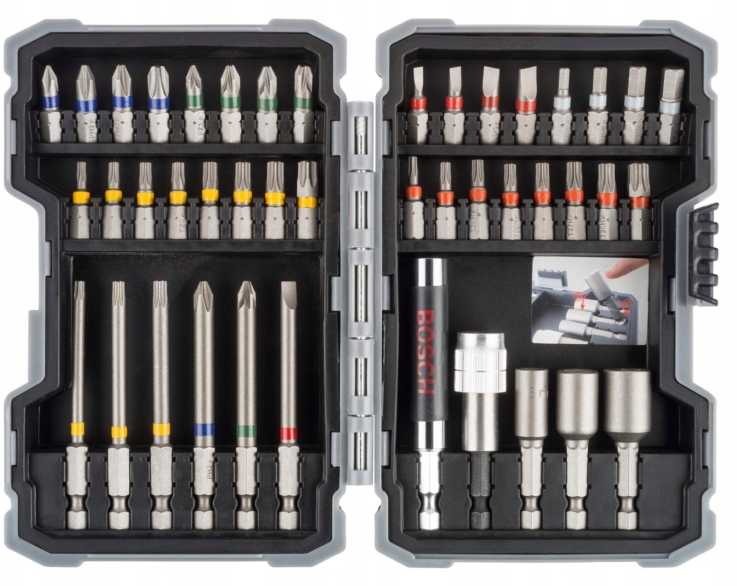 KPL. KOŃCÓWEK WKR. Bit Set 43pc