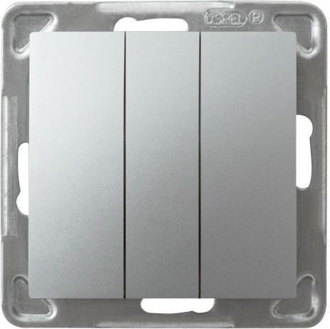 Ospel Łącznik potrójny Impresja srebrny (ŁP-13Y/m/18)