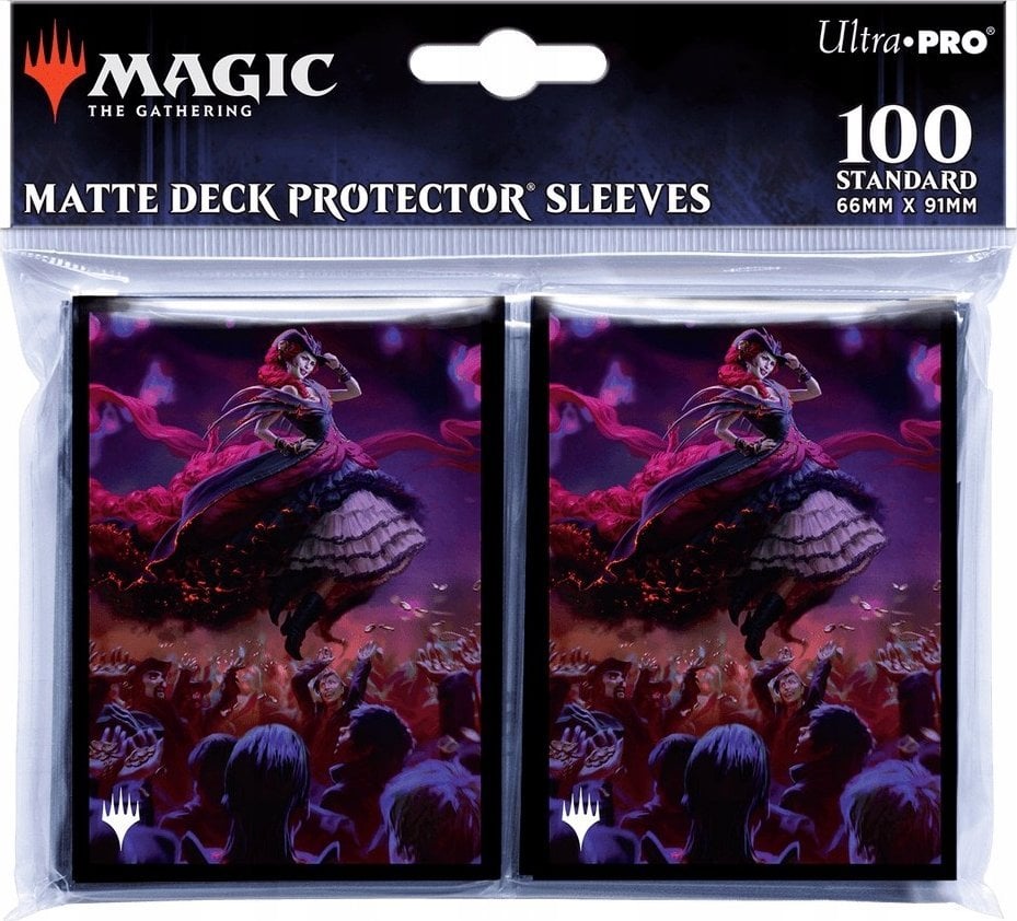 Ultra-Pro Ultra-Pro: Magic the Gathering - Outlaws of Thunder Junction - Matte Deck Protector Sleeves - Olivia, Opulent Outlaw (100 szt.)