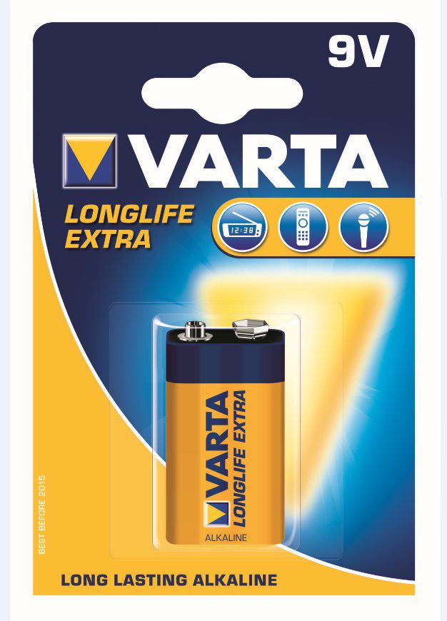 Varta Bateria LongLife Extra 9V Block 550mAh 1 szt.