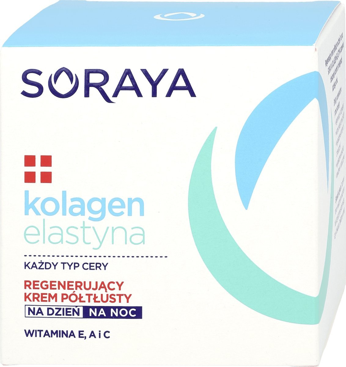 Soraya Kolagen Elastyna Regenerujący Krem półtłusty na dzień i noc 50ml