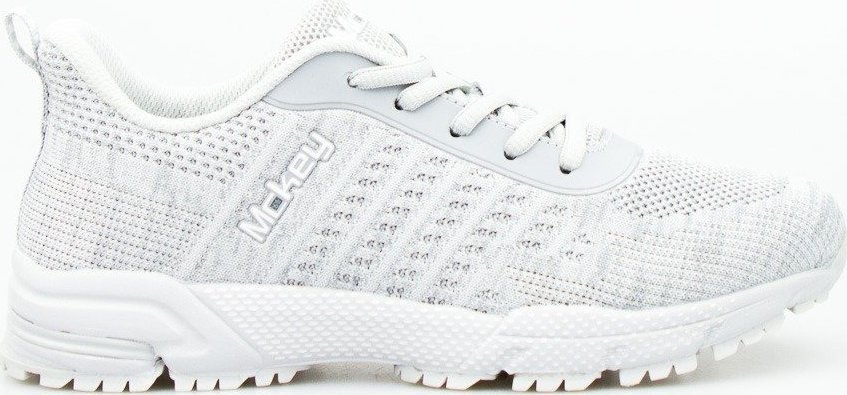 Estetino Sneakersy tekstylne szare-39