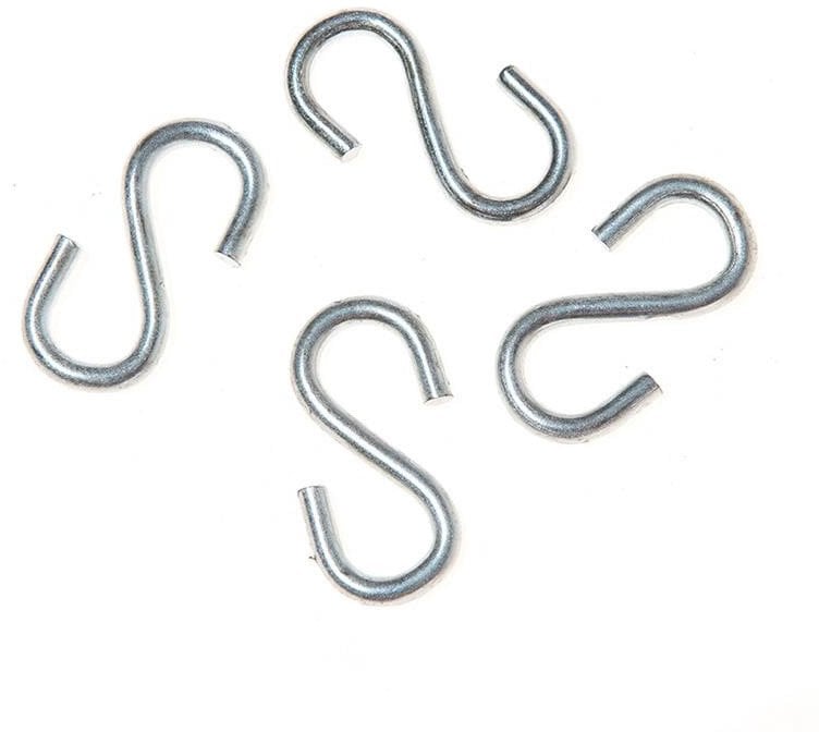 S SHAPE STAINLESS STEEL HOOKS 3 MM 4