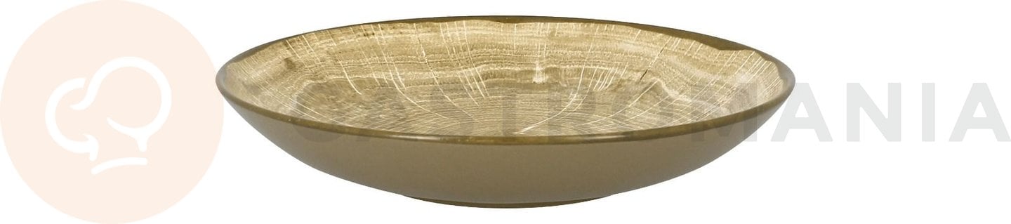 Woodart talerz głęboki brązowy 26 cm