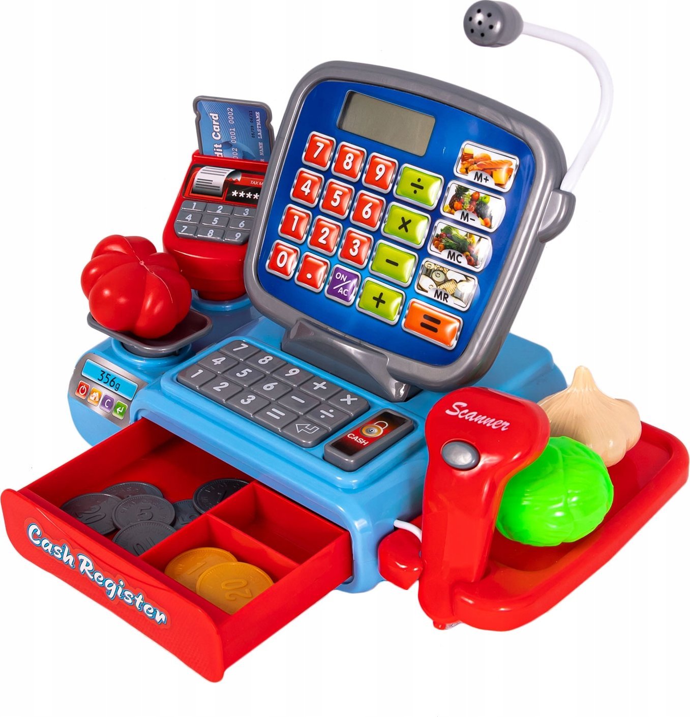 Kasa Fiskalna Sklepowa Z Panelem Dotykowym Lcd 5W1