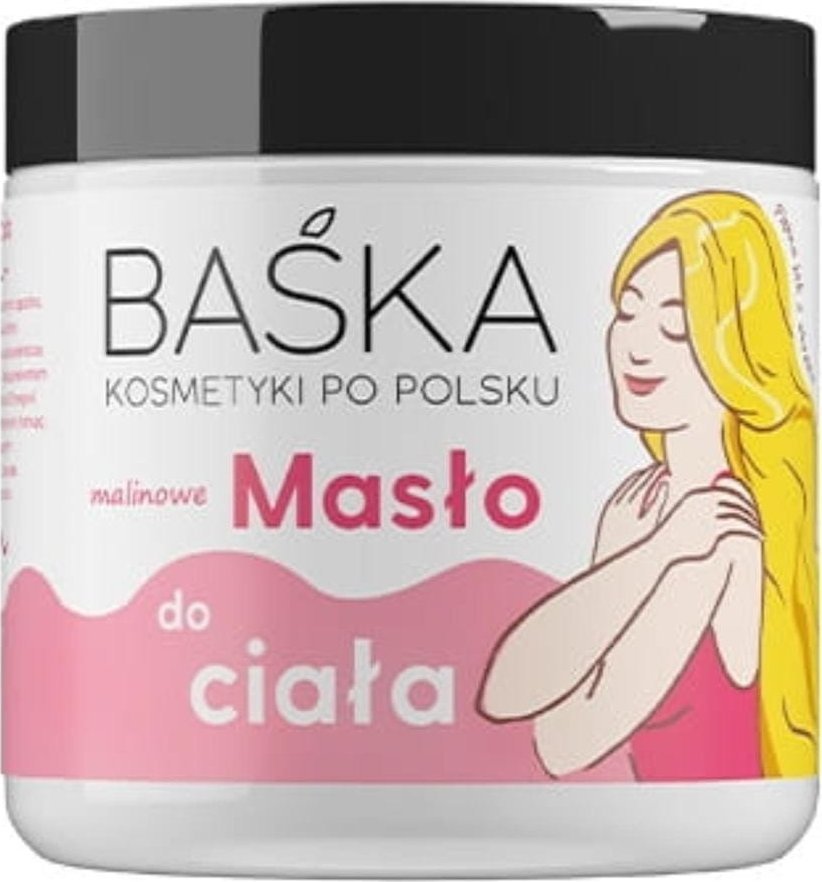 Solverx BAŚKA Masło do ciała - malinowe 250 ml