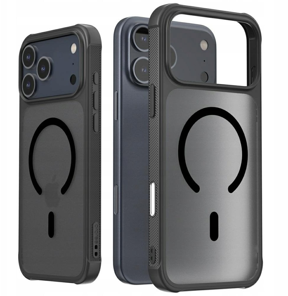 Etui Araree Duple M Armor MagSafe do iPhone 17 Pro Max czarny