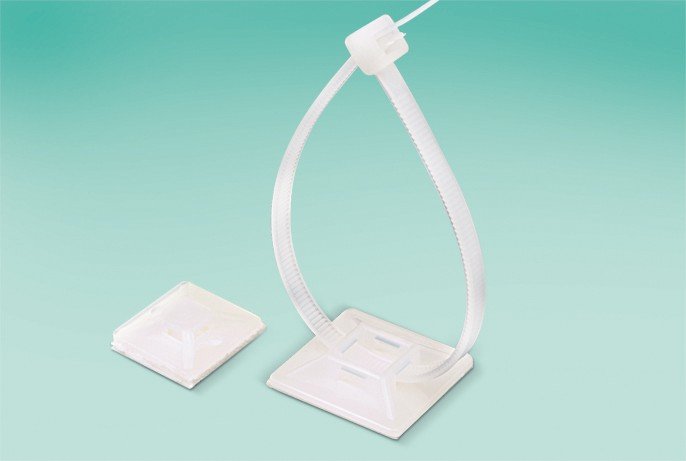 Onnline Uchwyt samoprzylepny 40x40mm HW-5AC