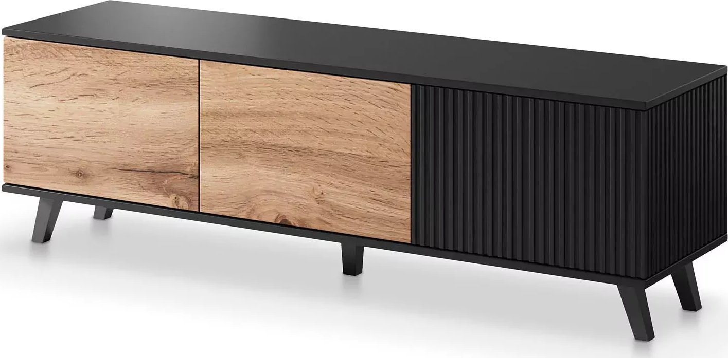 Elior Industrialna szafka RTV na nóżkach - Primero 8X