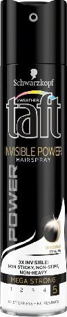 Schwarzkopf Taft Invisible Power Lakier do włosów mega mocny 250 ml
