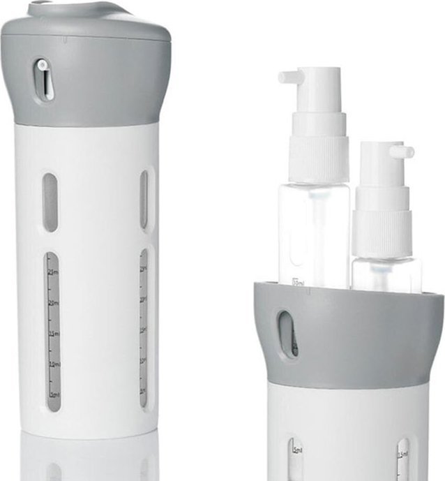 Verk Organizer podróżny na kosmetyki dozownik na płyny Organizer podróżny na kosmetyki dozownik na płyny