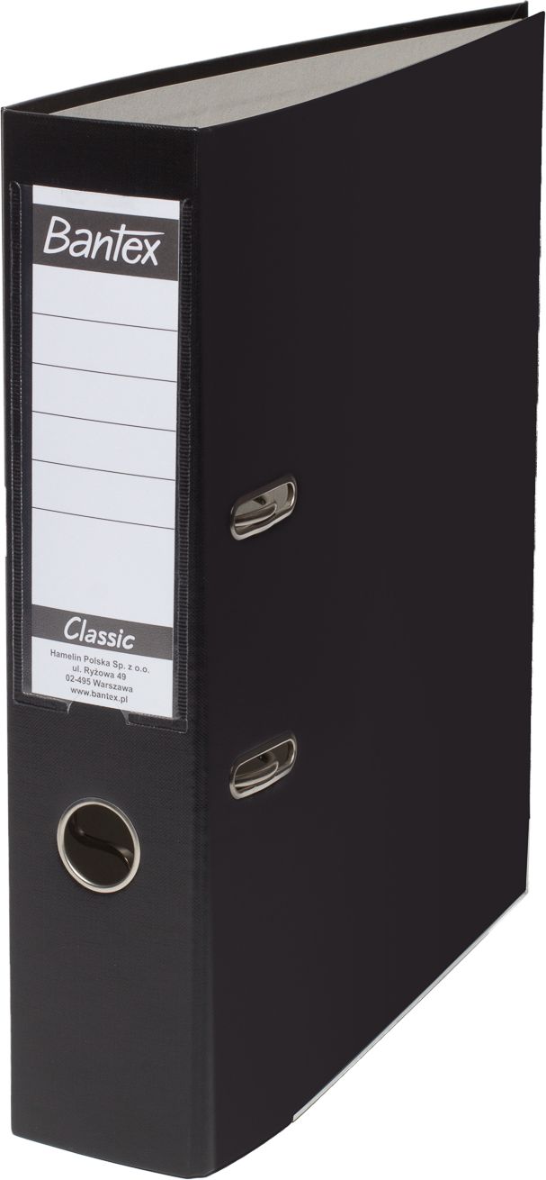 Segregator Elba Budget dźwigniowy A4 75mm czarny (HAME0537)