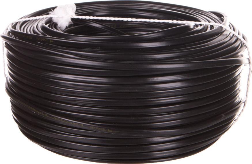 Shumee Przewód płaski H03VVH2-F (OMYp) 2x0,75 czarny /100m/