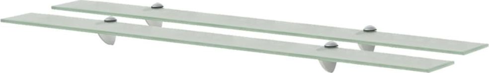 vidaXL Półka pod lustro 100cm przezroczysty (3051541)