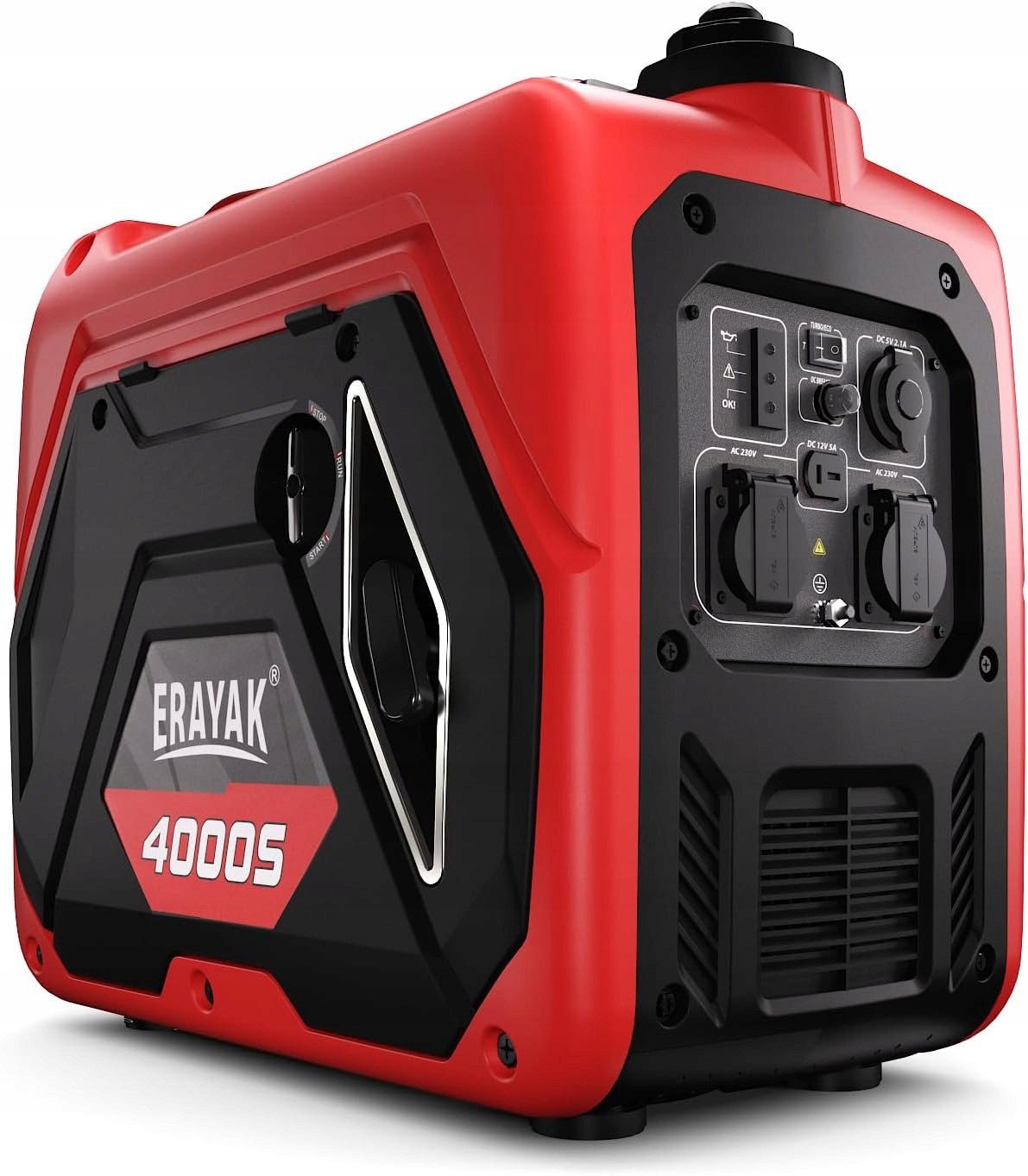 ERAYAK agregat prądotwórczy 4000 W benzynowy generator prądu EYG4000S nowy