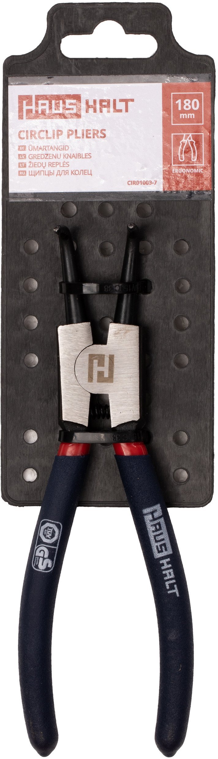 EXPANDED PLIERS FOR RING BENDING 180 MM