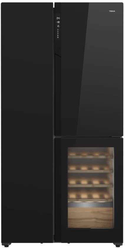 Lodówka Teka RLF 85950 GBK Lodówka Side by Side z winiarką