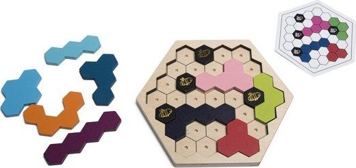 BS Toys BS Toys, Gra Puzzzzzzle od pszczółki