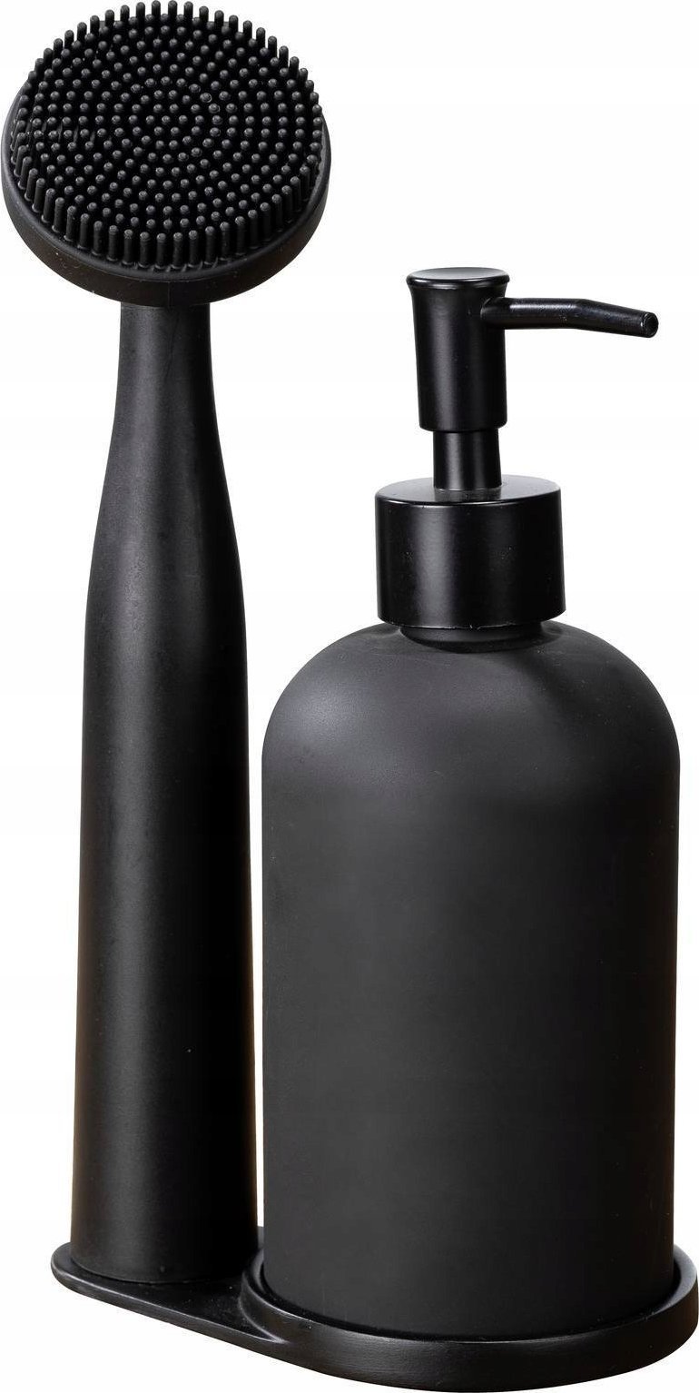 Wenko Zestaw kuchenny, dozownik 400 ml i szczotka, Piedo, WENKO