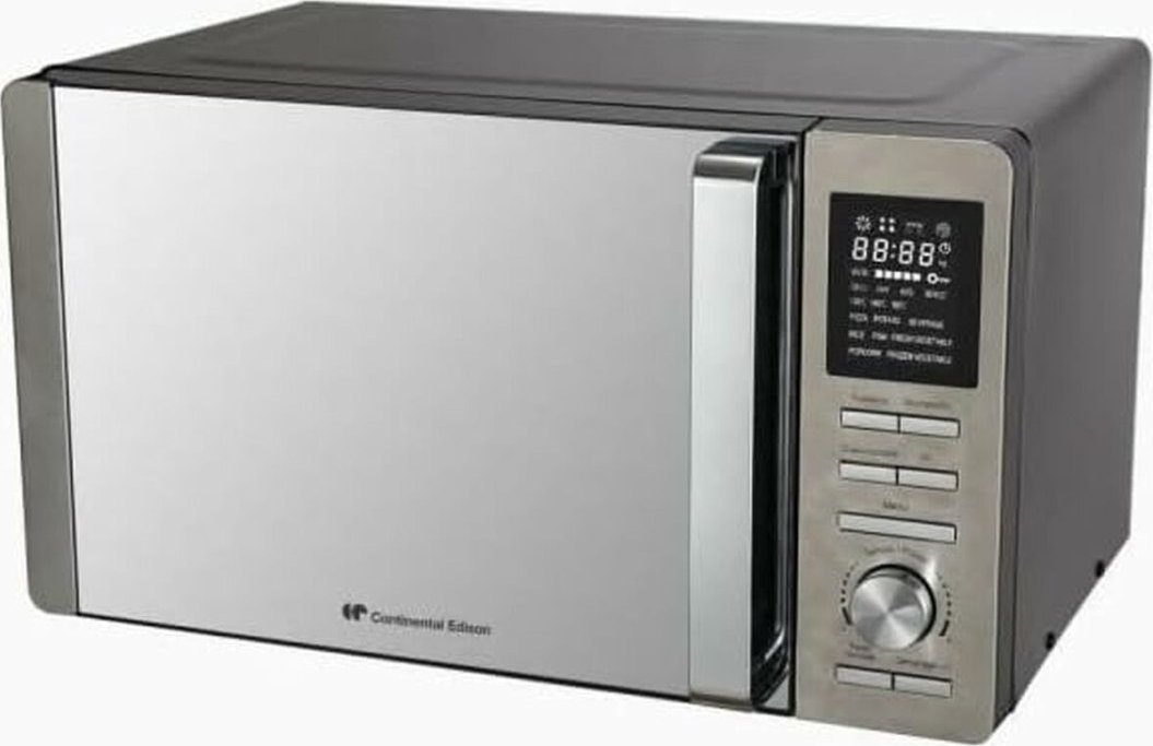 Kuchenka mikrofalowa Continental Edison Mikrofalówka z Grillem Continental Edison 900 w 25 L Srebrzysty 900 W 25 L