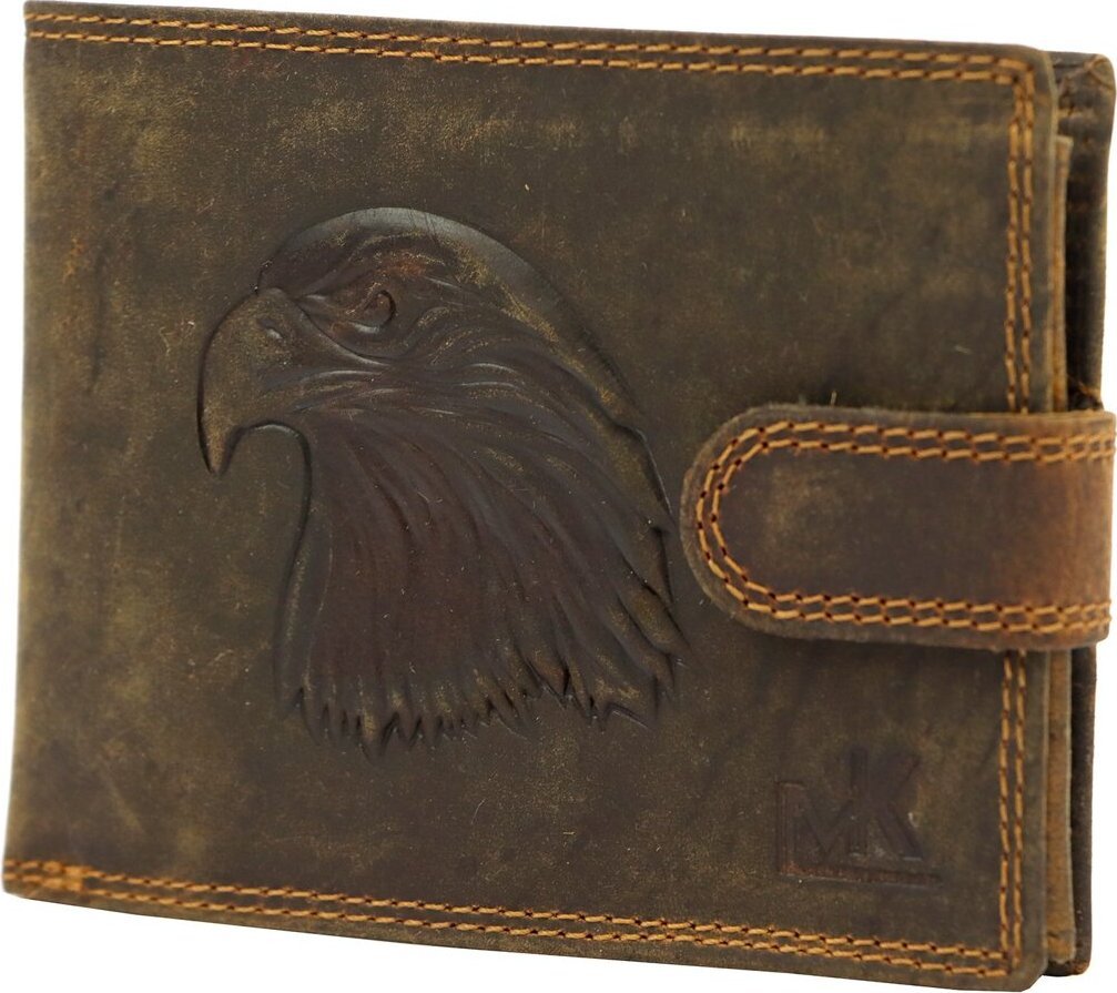 Money Kepper Skórzany męski portfel Money Kepper CCH 5600B NoSize