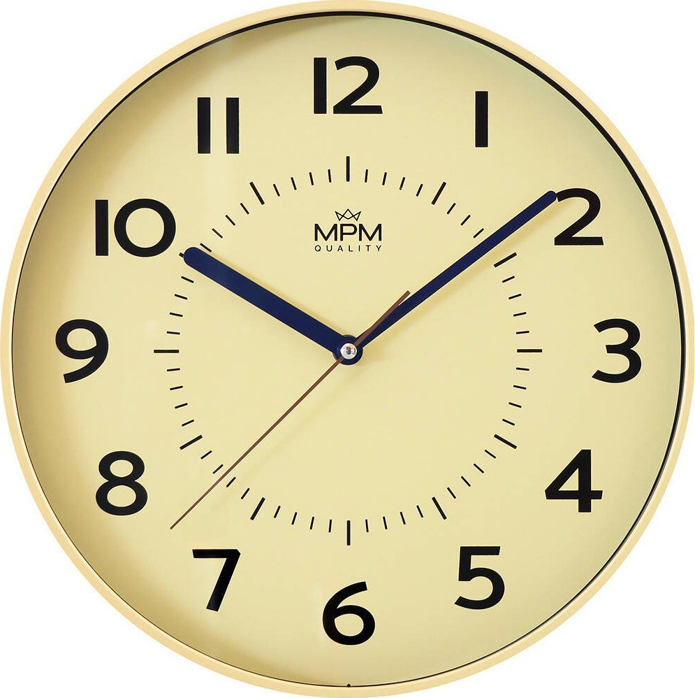 MPM Zegar ścienny MPM E01.4429.10 31 cm czytelny cichy