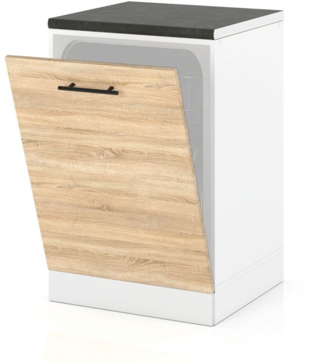 Front Do Zabudowy Zmywarki 60cm Szafka Kuchenna Spremium Dąb Sonoma