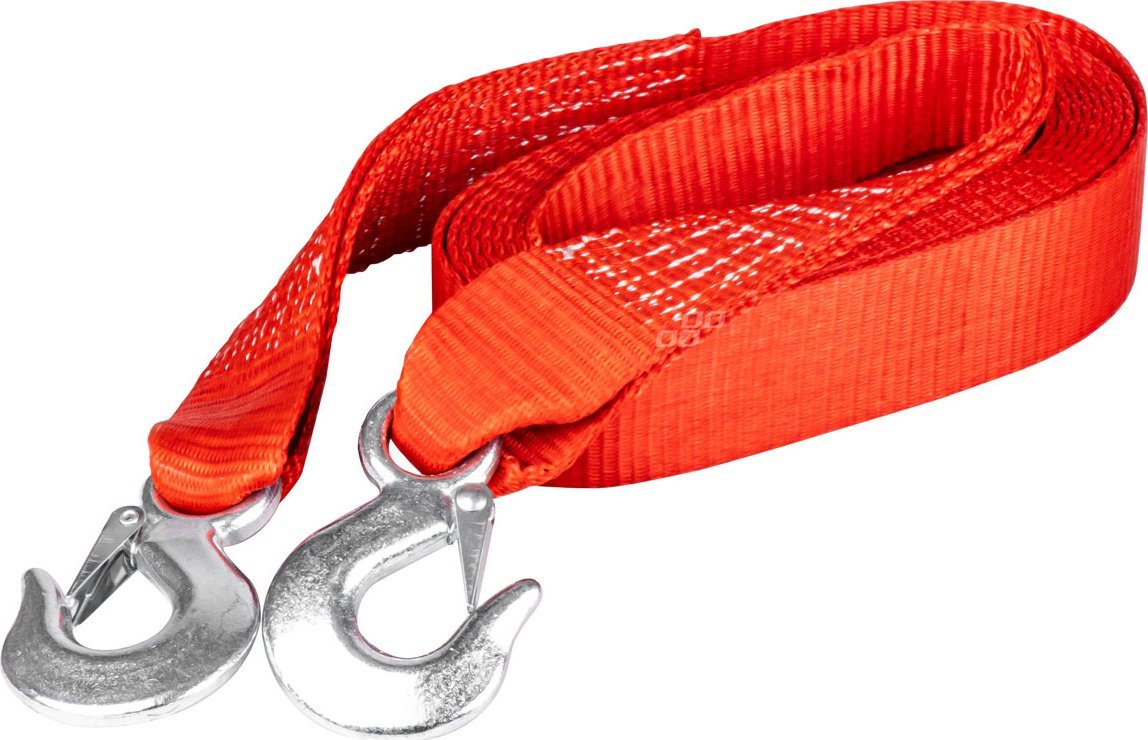 AMiO Lina holownicza taśmowa 7000 kg 60 mm 5 m hak + hak amio-03991