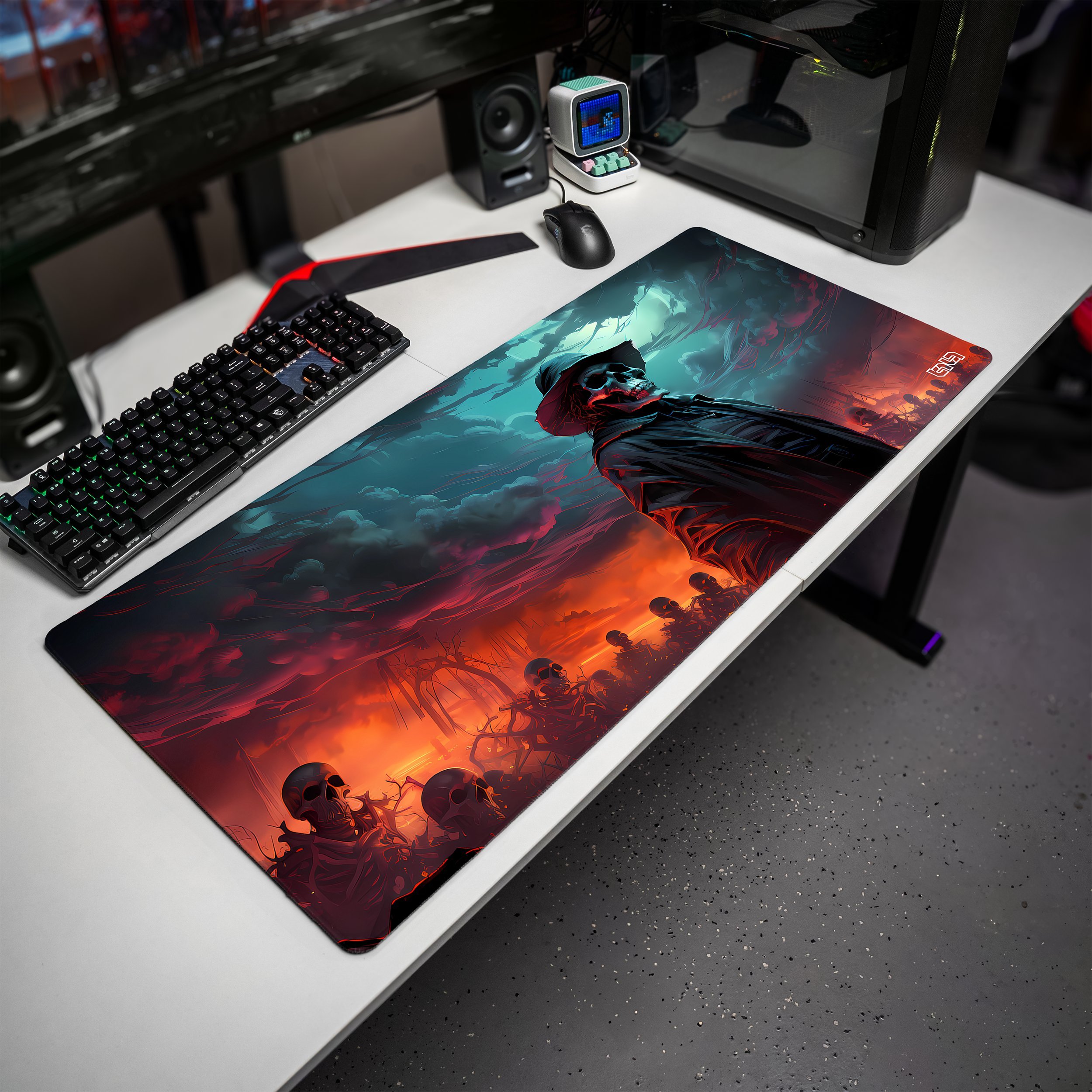 Podkładka Tilt PODKŁADKA POD MYSZ GAMINGOWA Nekromancja 90x40 TILT Wytrzymała Dla gracza