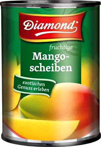 Diamond Mango, połówki w syropie lekko słodzonym 425g Diamond uniwersalny