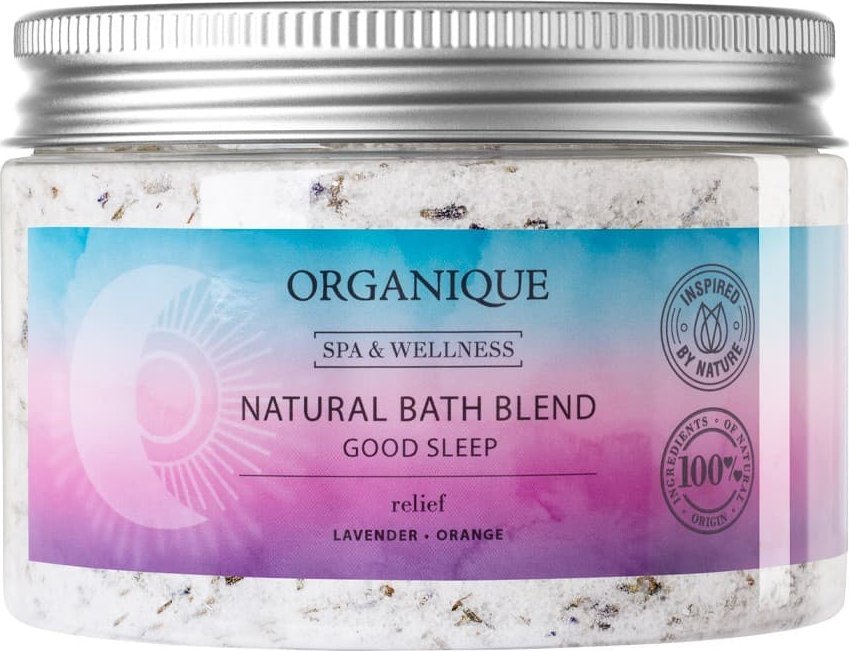 Organique ORGANIQUE Spa & Wellness Naturalna Mieszanka Soli kąpielowych Good Sleep 450g