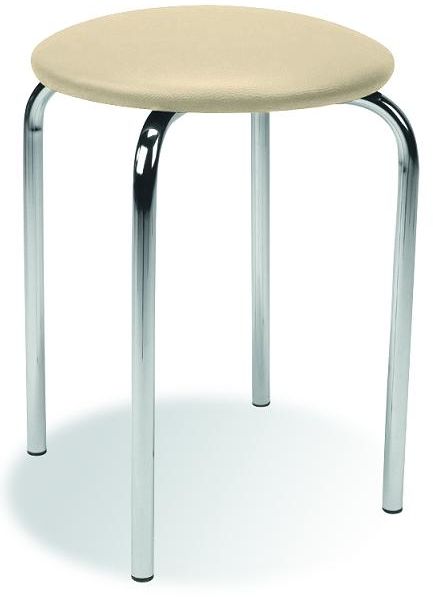Halmar CHICO taboret st.chrom siedz.V18