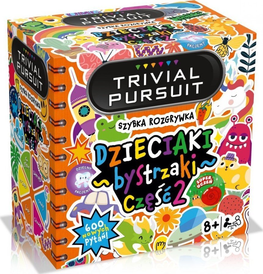 Winning Moves Gra Trival Pursuit: Dzieciaki Bystrzaki 2