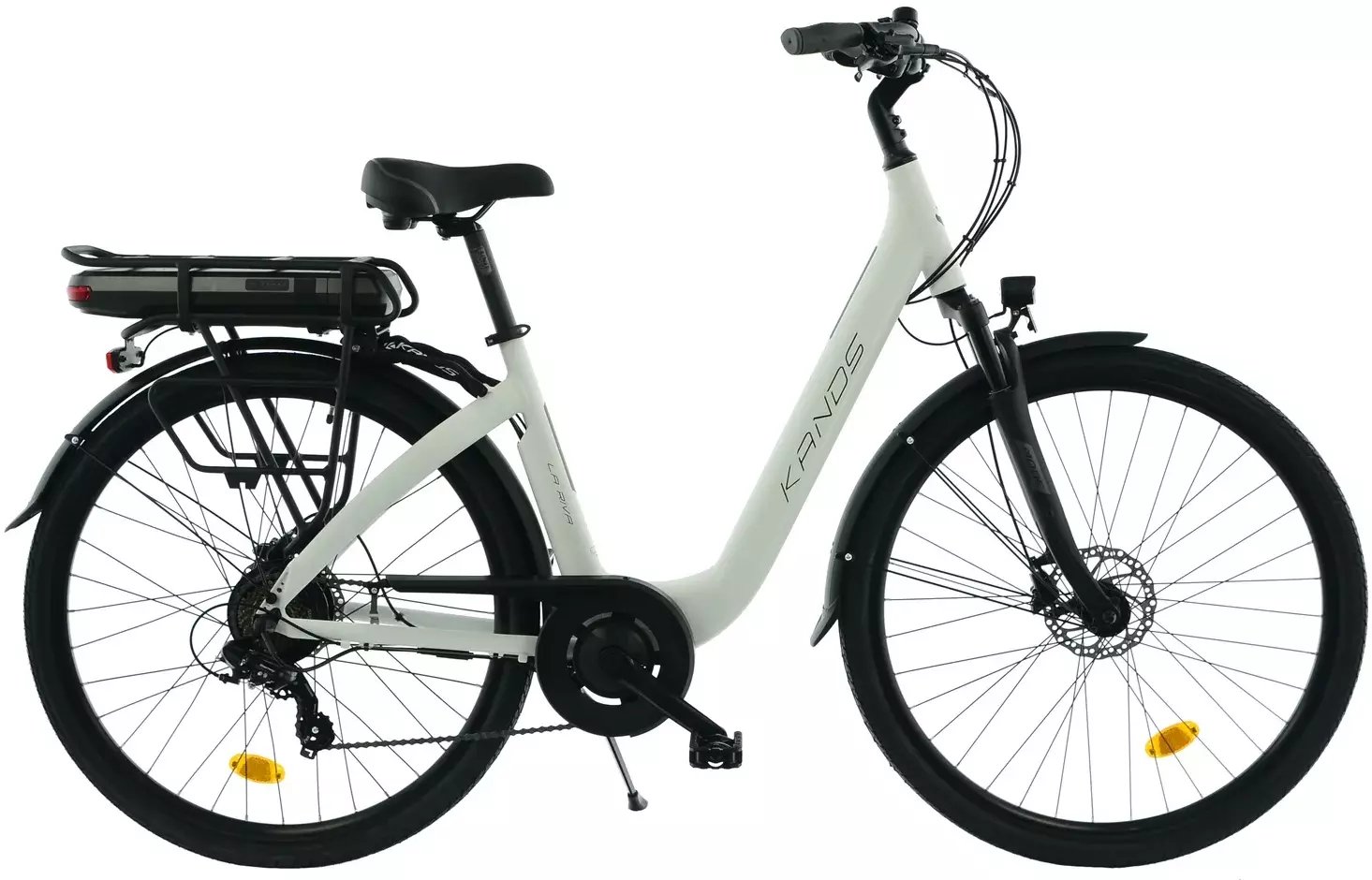 Rower elektryczny CamelBak Kands La Riva 28 E-Bike 2025 miejski elektryczny z niskim przekrokiem Wybierz kolor: Biały mat