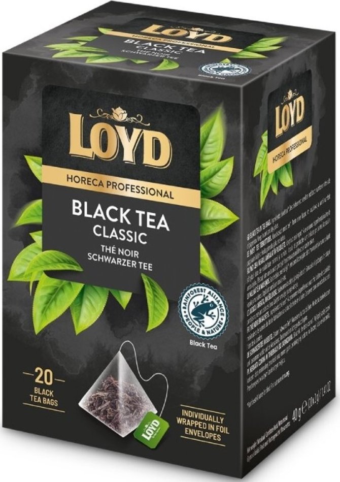 Loyd Herbata Professional Black - 20tb kopertowana