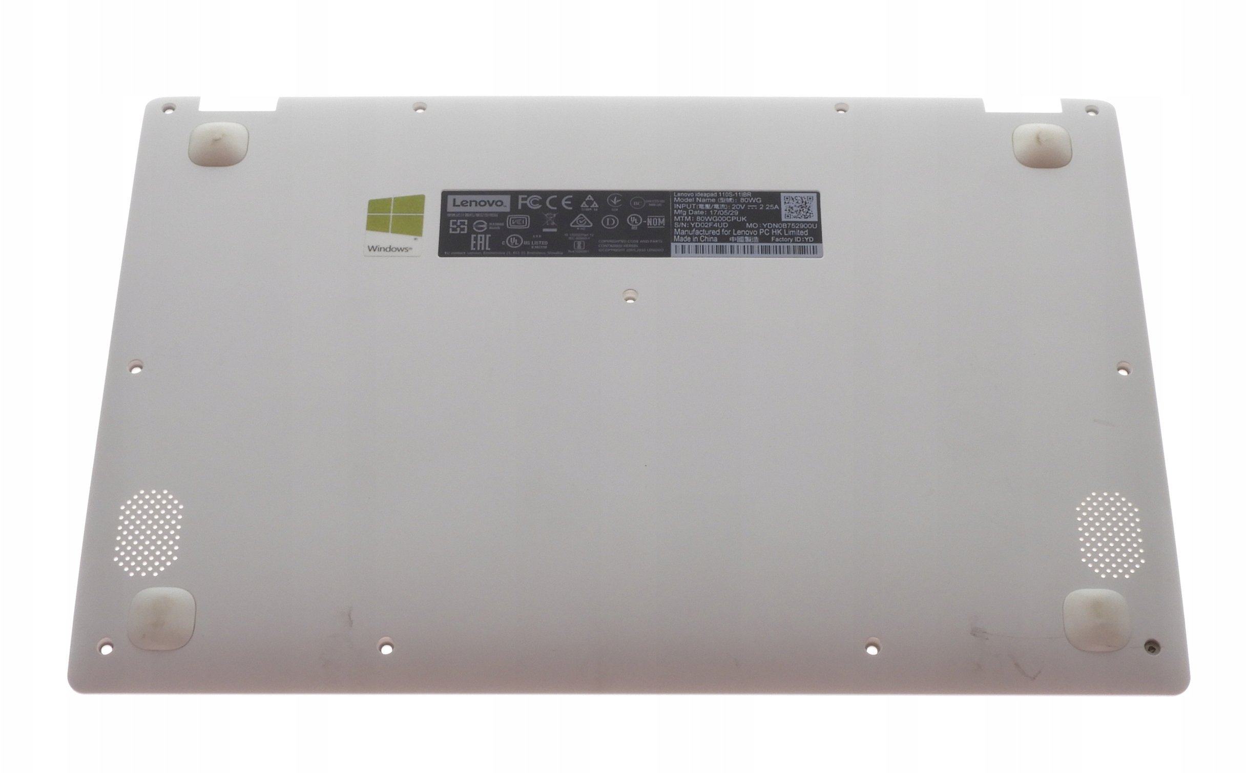 Pamięć do laptopa Lenovo Lower case 3N 80WG White