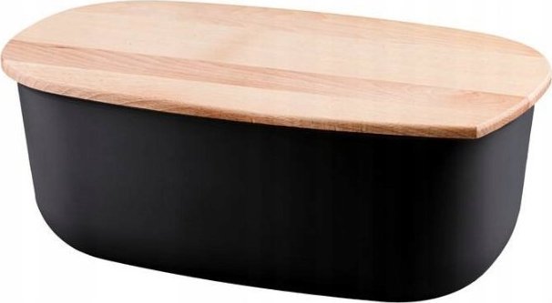 Chlebak Chlebak Pojemnik Na Chleb Pieczywo Czarny Bukowy